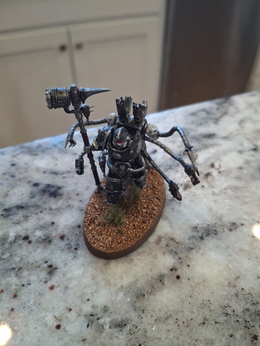 Warpsmith Kitbash Warhammer 40K DPS painted Chaos Space Marines Warpsmith Pro Painted G ...