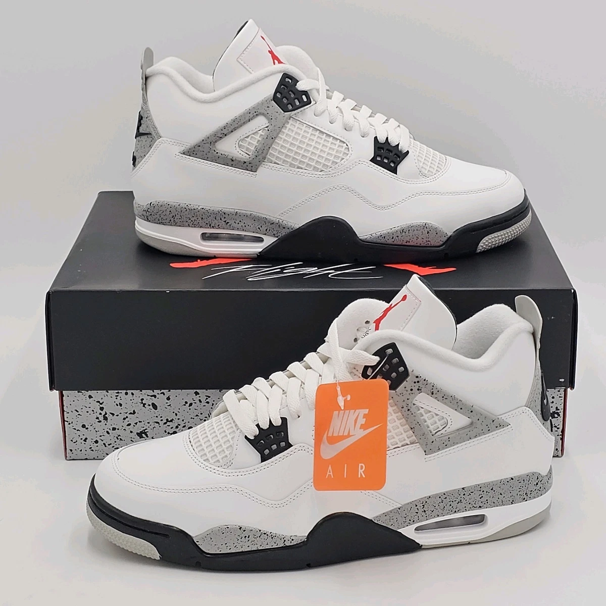 Jordan 4 Retro OG 2025 White Cement for Sale | Authenticity