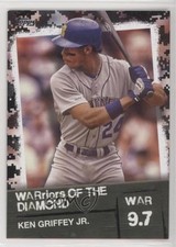 2020 Topps Warriors of the Diamond Black 2/299 Ken Griffey Jr #WOD-39 HOF 0c2