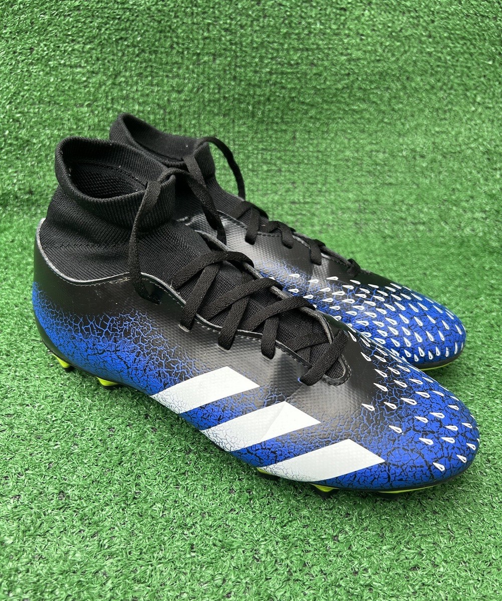 Adidas Predator FG Demonscale Soccer Shoes FY0631 Blue Black Adidas Predator FG Demonscale Soccer Shoes FY0631 Blue Black