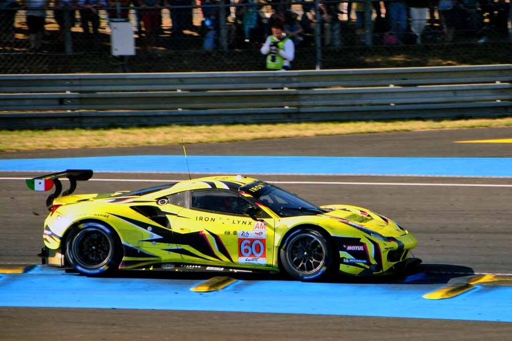Ferrari 488 GTE EVO 2022 Le Mans 24H Racing Photo Print
