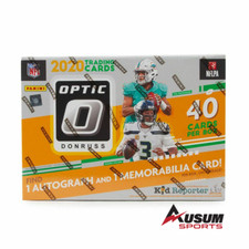 2020 Panini Donruss Optic Football Factory Sealed Trading Cards Bronze Mega Box