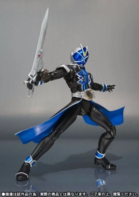 Figura de acción S.H.Figuarts Masked Kamen Rider WIZARD WATER STYLE BANDAI Japón - Imagen 2 de 4