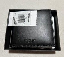 Michael Kors Billfold Leather Set Black Gift Box