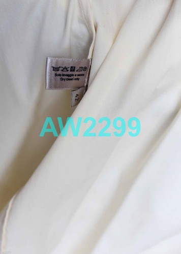 $1600 NEW 3 PIECE 2010 RUNWAY SHOWCASE BOTTEGA VENETA DRESS IVORY COTTON 42 - Picture 10 of 11