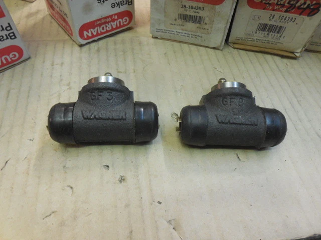 89-92 Fits Toyota Corolla Set Of Rear Drum Brake Wheel Cylinders 104393 - Image 4 of 4