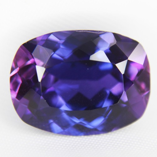 Natural Purple Garnet 15+ Ct Cushion Certified Loose Gemstones