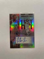 Justin Wright-Foreman 2019-20 Hoops Hot Signatures Prizm Rookie Autograph #HS-JW