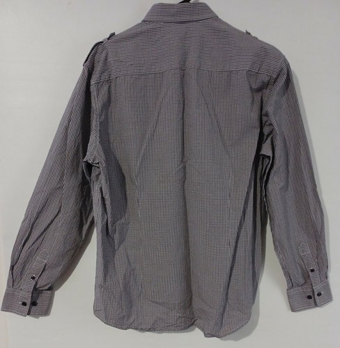 Jeff Banks London Men's Shirt Size Large Long Sleeve Button Up Check VGC - Picture 5 of 7