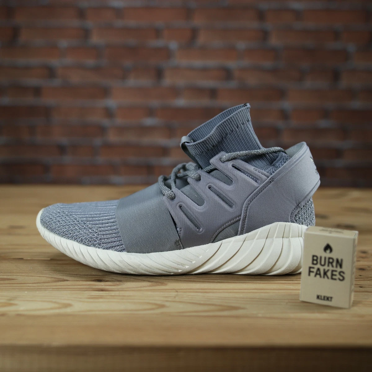 Adidas Men s US9.5 EU43 1 3 UK9 ADIDAS TUBULAR DOOM PK GREY S74920
