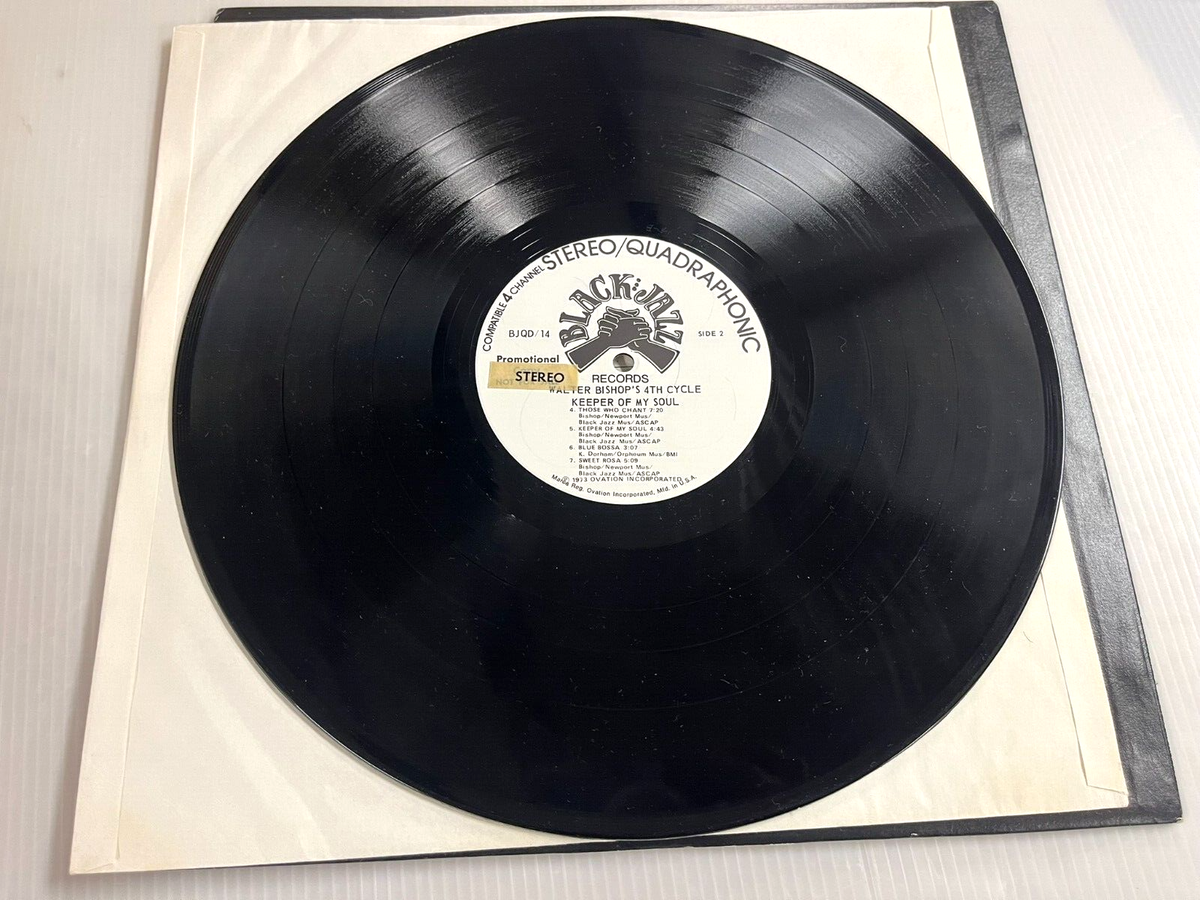 WALTER BISHOP, JR. Keeper of My Soul PROMO LP 1973 Black