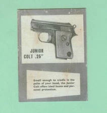 Colt Model Junior 25 ACP Owners Manual Reproduction