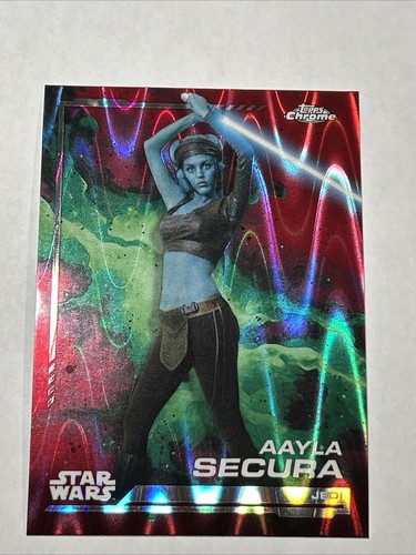 Aayla Secura [Dathomir Red Refractor] #143 card