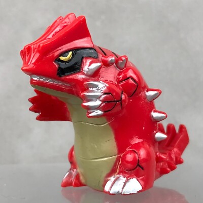 Vintage Spanish Pokémon Groudon Hollow Plastic Anime Figure Unbranded Rare