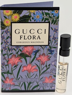 Gucci Flora Gorgeous Magnolia Eau De Parfum 1.5ml Sample Spray