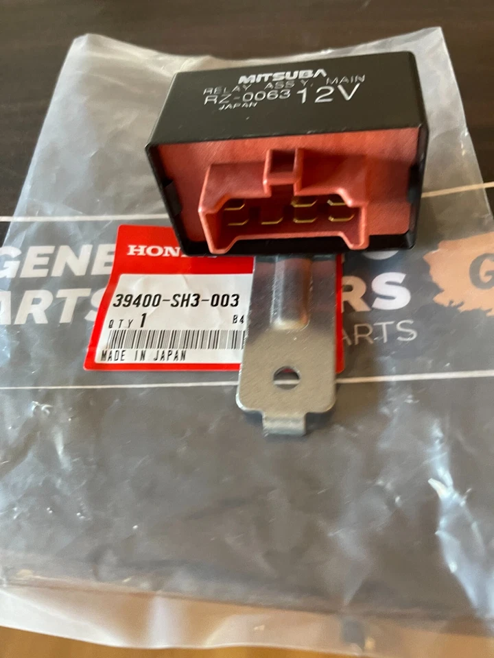 Genuine HONDA OEM Civic CRX Si DX HF 1988-1991 Main EFI Fuel Relay 39400-SH3-003 - Image 4 of 4