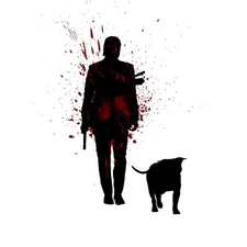 3" x 3" 'John Wick' Vinyl Matte Sticker