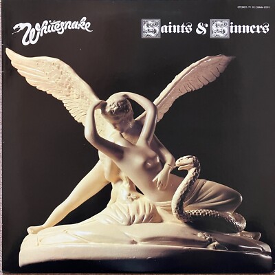 Whitesnake / Saints and Sinners , 1982 Inner Polydor LP JAPAN NM Vinyl 美