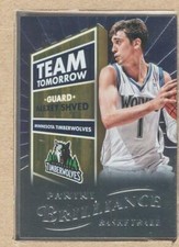 Alexey Shved 14 2012-13 Panini Brilliance Team Tomorrow