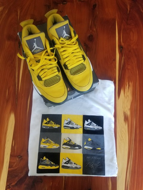 jordan 4 lightning ebay