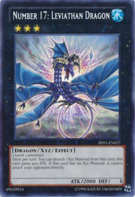 遊戯王 Number 17: Leviathan Dragon 1st Number 17: Leviathan Dragon BP01-EN027 X 1 Near Mint yugioh card