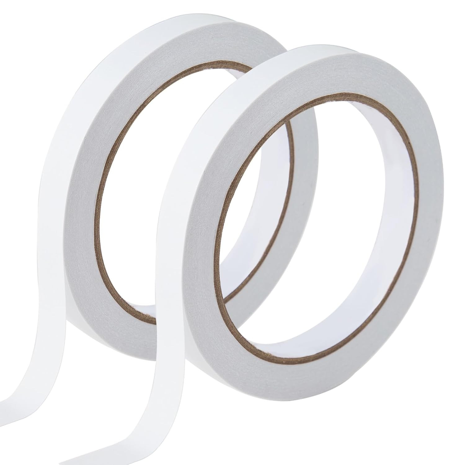 1/4" 2 Rolls Double Sided Adhesive Sticky Tape for Arts, DIY, Crafts, Photograph