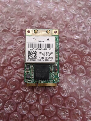 BROADCOM Wi-Fi CARD 0PC559 DW 1390 T60H936.00 LF 42011596-08 200-115164-0040C