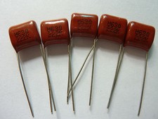 200PCS CBB13 222K 630V 0.0022UF 2.2NF P10 Metallized Film Capacitor