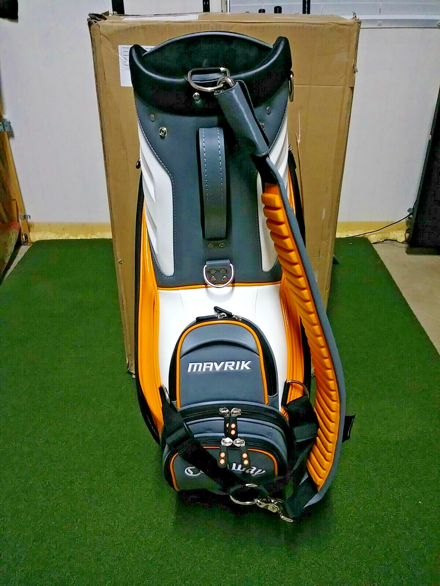 Callaway MAVRIK ゴルフバッグ NEW! Callaway Golf MAVRIK Full Size Staff Tour Bag - Masters