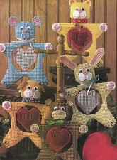 hearts potpourri pals 855 Vintage Plastic Canvas pattern