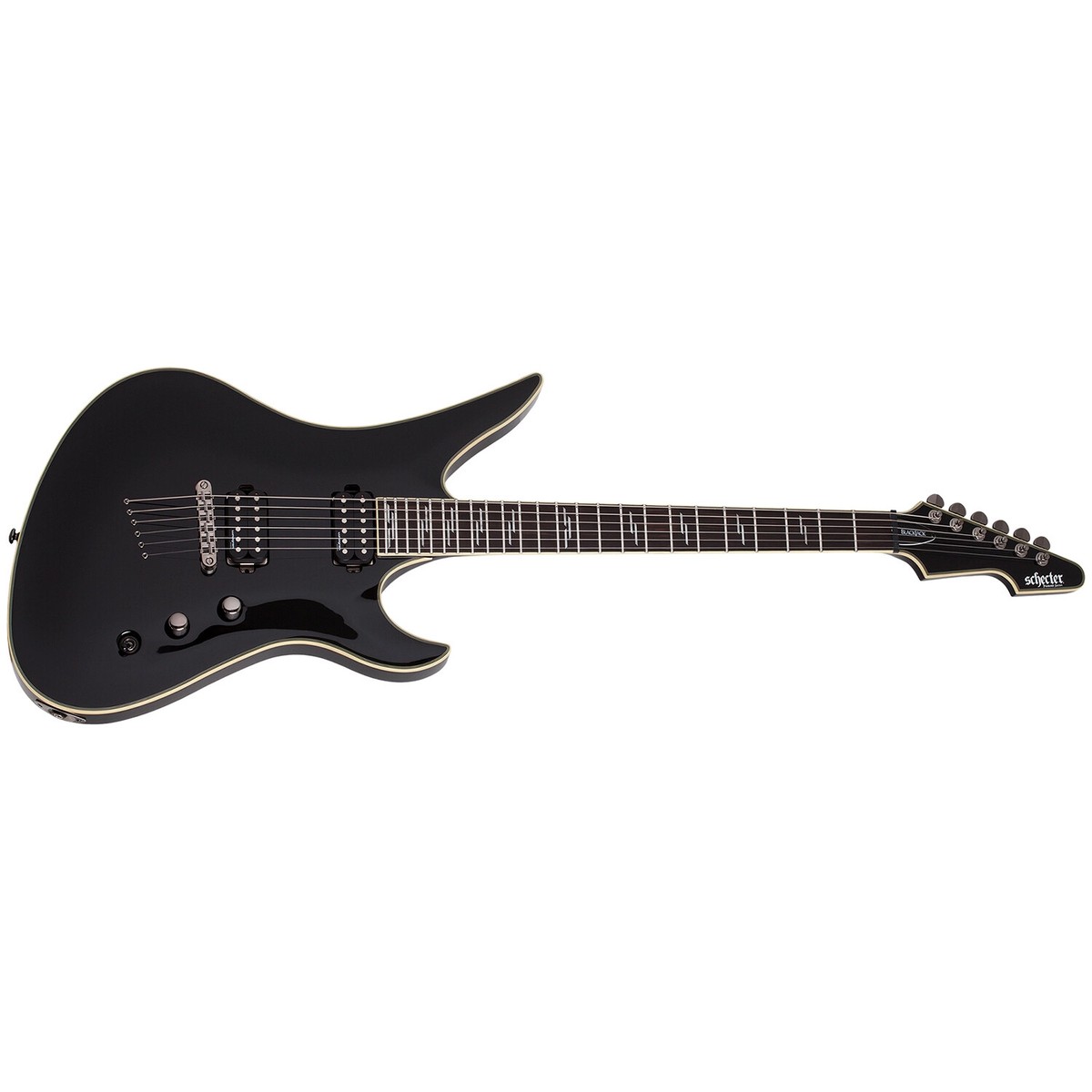 Schecter 2562 Avenger Blackjack Guitar, Ebony Fretboard