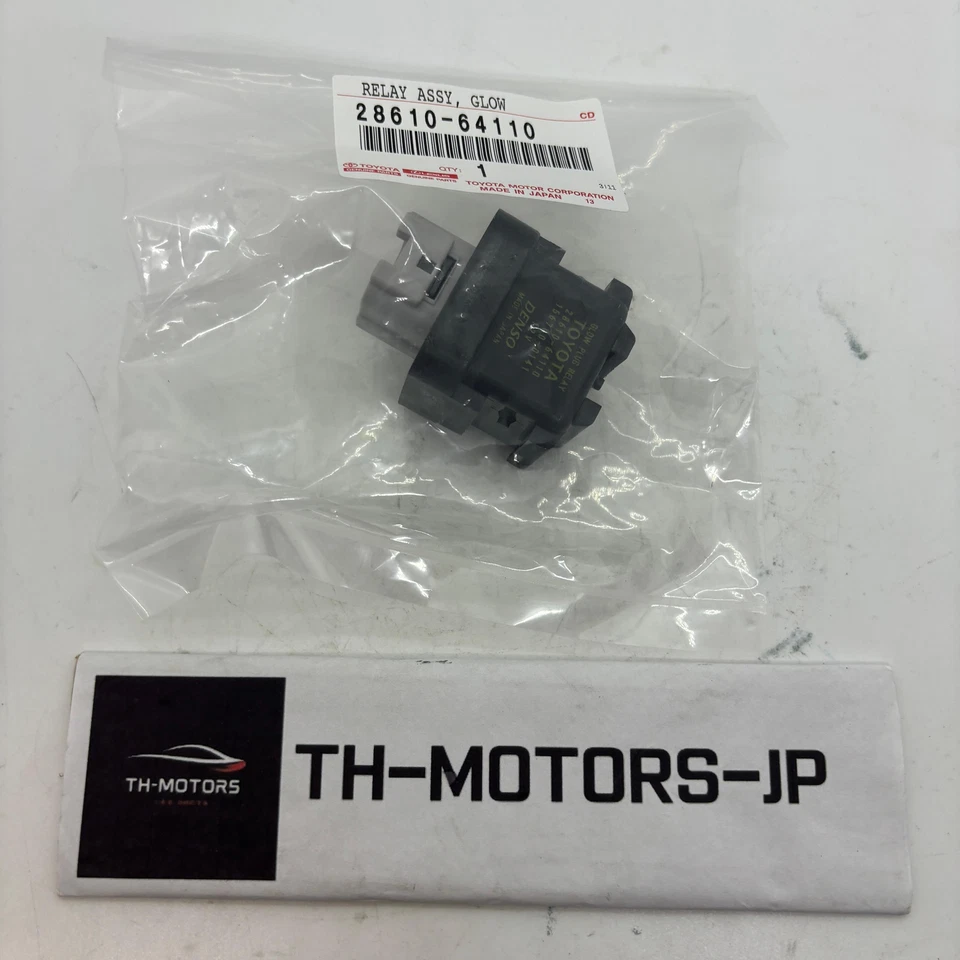 Relé de bujía incandescente TOYOTA genuino Hilux 4RUNNER 28610-64110 Foto 2 de 4