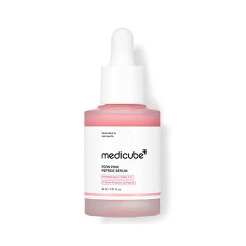 MEDICUBE PDRN Pink Peptide Ampoule Serum 30ml skin toning K-Beauty
