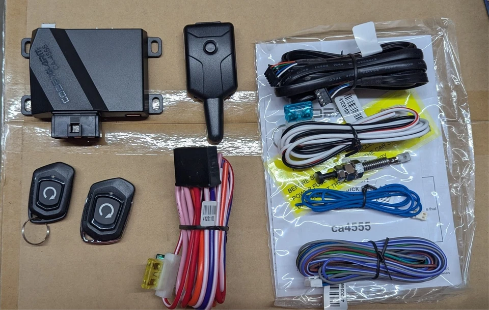 Código Alarma CA4555 Arrancador Remoto Coche 2 Vías LED Confirmación 1/4 Milla Rango Foto 2 de 4