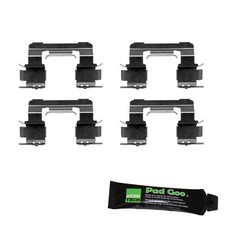 FRONT BRAKE PAD FITTING KIT 275mm Discs FIT: TOYOTA CELICA 1.8 VVTI 02- BPF1294A