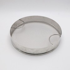Edelstahl Rundsieb &Oslash;365 x H70mm, grobmaschig