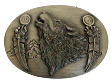 Siskiyou Belt Buckle Co. Ashland Oregon 1993 Made in the U.S.A. Vintage Rare