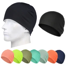 Skull Cap Helmet Liner Beanie for Men Women Winter Running Thermal Cycling Hat