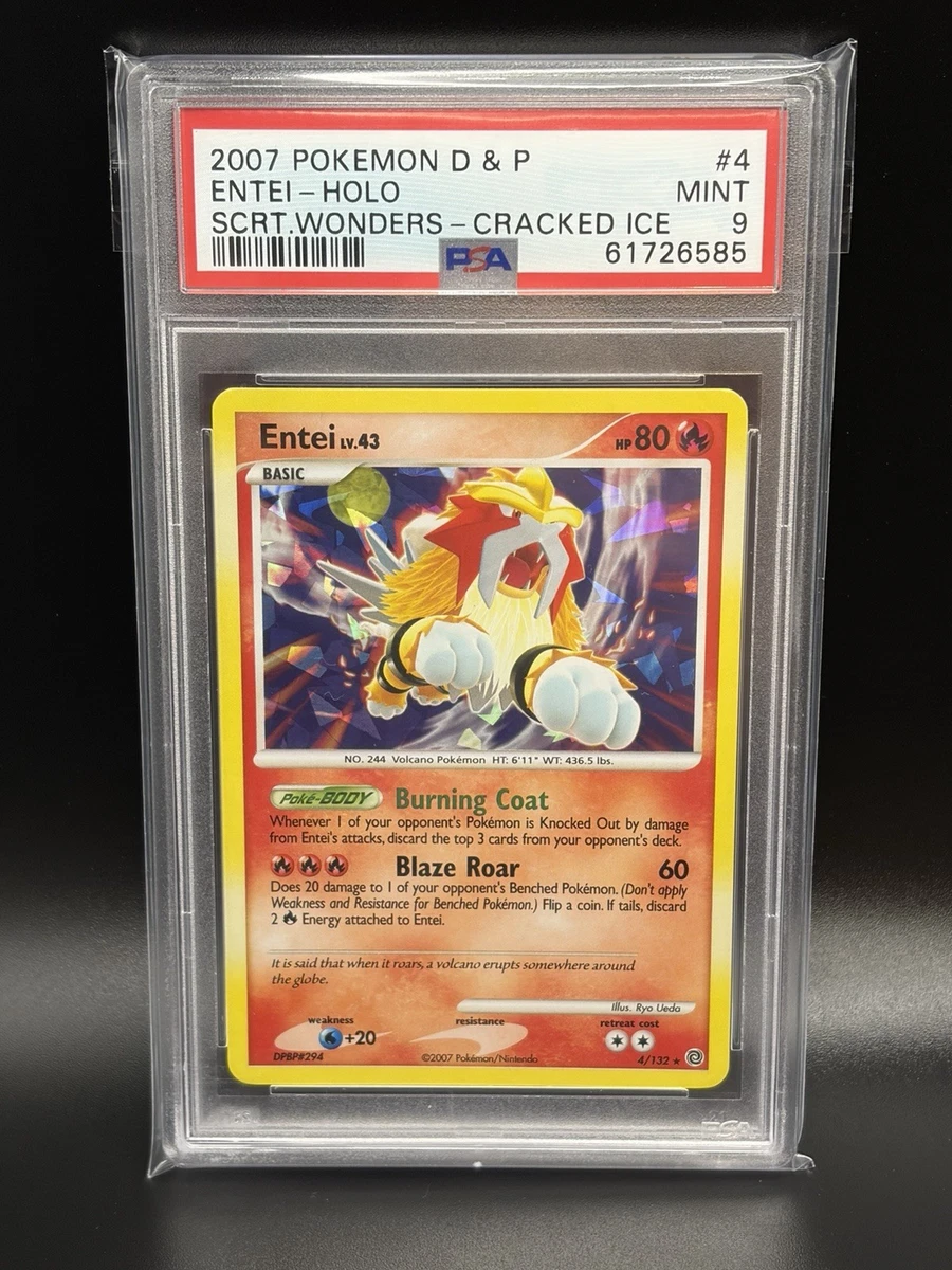 Entei Pokémon TCG Professional Sports Authenticator (PSA