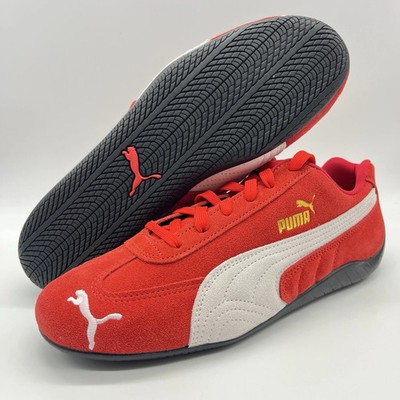Puma Speedcat OG Lifestyle Sneaker Red/White Men's 398846-02 Size 11.5