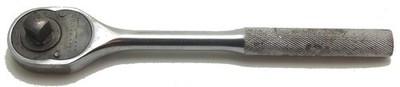 Vintage Proto Professional 1/2'' Drive Knurled Grip Socket Ratchet 5449 USA Used