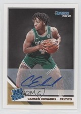 2019-20 Panini Donruss Rated Rookie Signatures Carsen Edwards #231 Auto 04ag