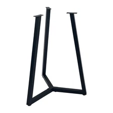 16 Inch Round Table Legs Metal Coffee Table Base Black Iron for Dining Table