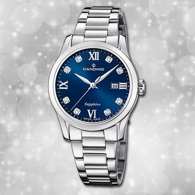 Candino Damenuhr Classic C4738/2 Armbanduhr Edelstahl silber UC4738/2