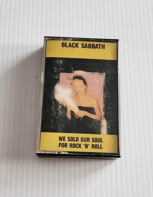 Black Sabbath - We Sold Our Soul For Rock 'N' Roll Cassette Tape