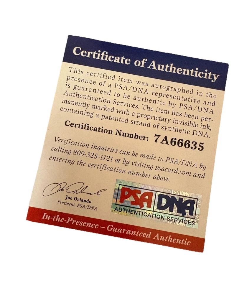 Shaquille O'Neal Signed Purple Jersey Number Only #4 Lakers PSA/DNA - Image 2 of 2