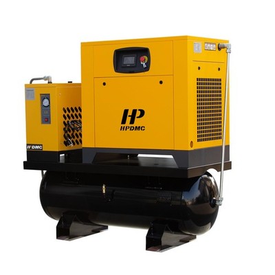 HPDMC 20HP 1PH/3PH 230V Variable Motor Rotary Screw Air Compressor 80 Gall Tank