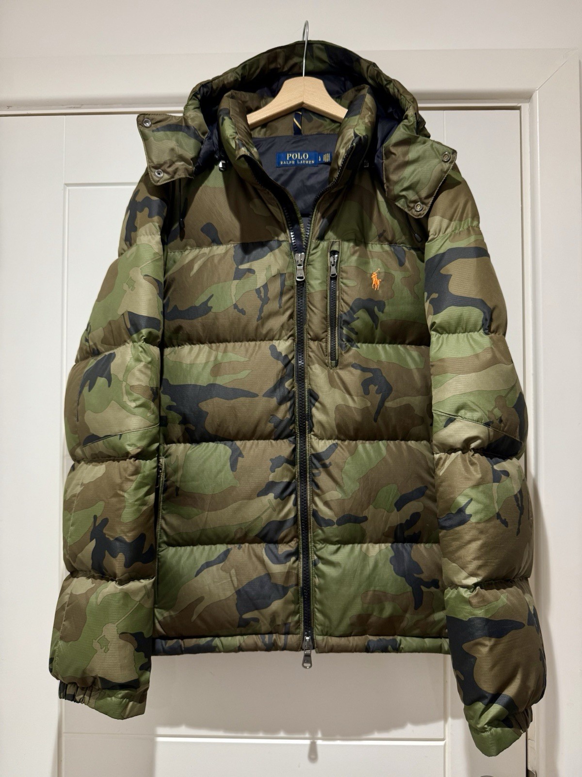 Ralph Lauren Men El Cap Down Camo Puffer Jacket Coat Size L