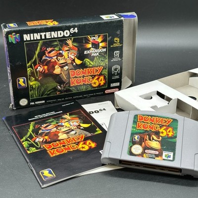 Donkey Kong 64 - Nintendo 64 N64 - ohne Expansion Pak in OVP