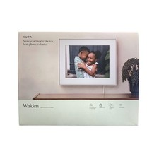  Open Box Aura Home 15" Walden Digital Photo Frame, AF110, Clay with Paper Mat